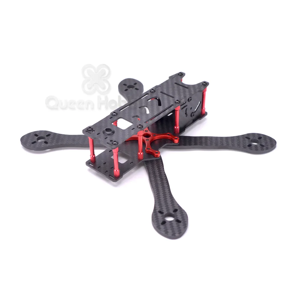 AX5 VX5 215 мм карбоновая рамка квадрокоптера с 4 рукояткой для FPV гоночного дрона