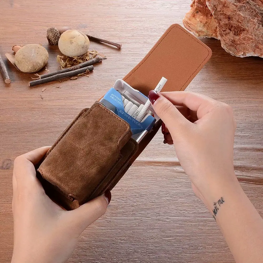 Чехол из искусственной кожи с защитой от царапин для хранения электронных