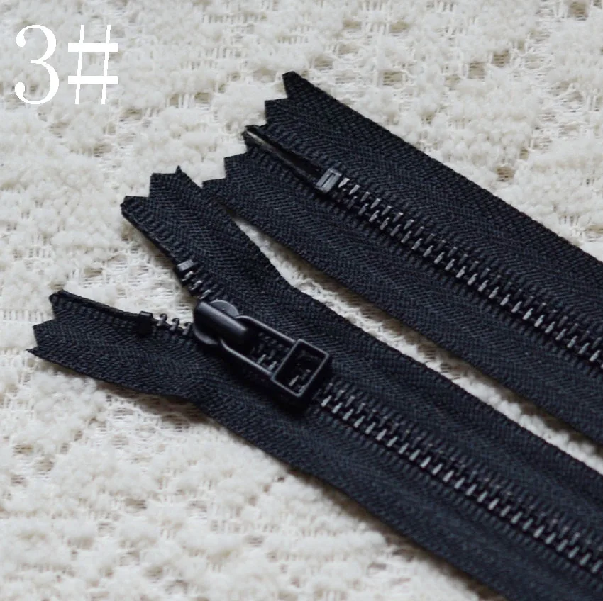 20 шт./лот винтажная черная кофейная Ykk застежка-молния для шитья#3 бронза закрытый конец 10-50 см для карманной кожаной сумки аксессуары для воротника - Цвет: as photo