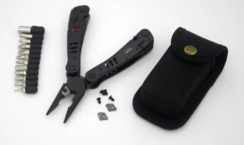 Ganzo G302B мульти инструменты складной нож Открытый Кемпинг Мультитул G302 складной нож комплект EDC Мини Ножницы отвертка Биты