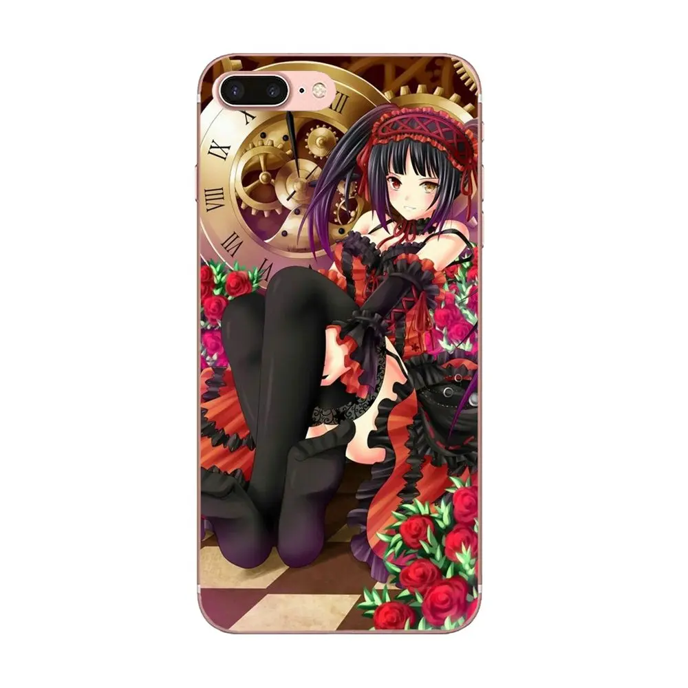 Аниме Tokisaki Kurumi для Galaxy Alpha Core Note 2 3 4 S2 A10 A20 A20E A30 A40 A50 A60 A70 M10 M20 M30 лидер продаж модный |