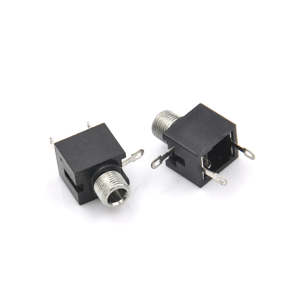 5 шт./лот 3 мм гнездовой аудиоразъем контактный разъем DIP для наушников