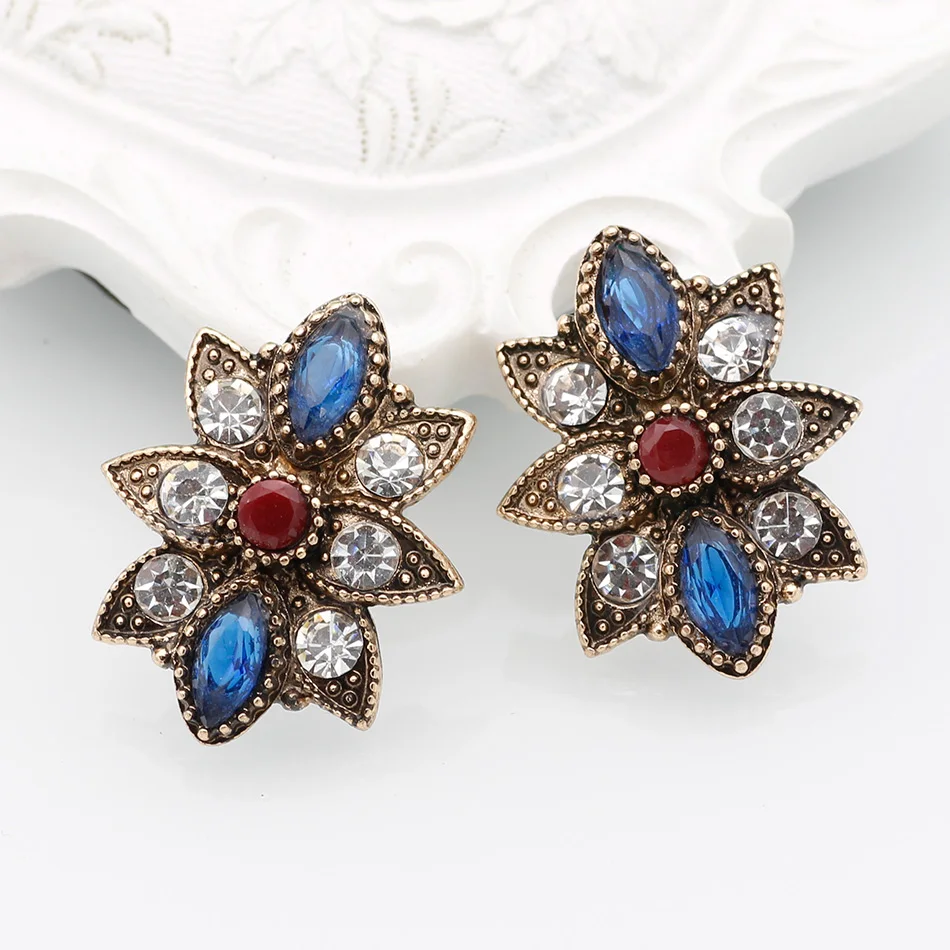 SUNSPICE MS Модные женские серьги гвоздики этнические ювелирные изделия из смолы