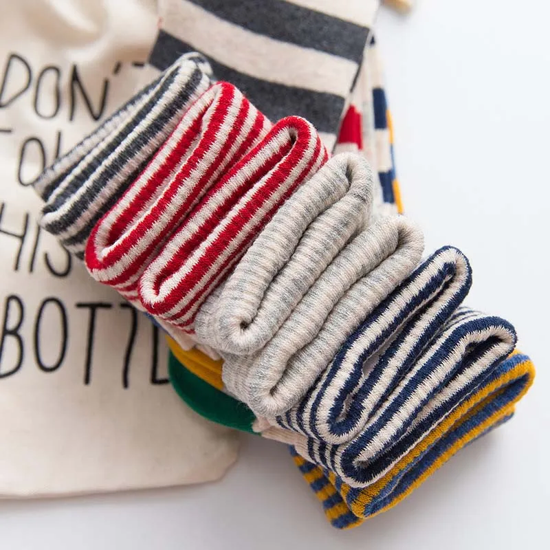 [EIOISAPRA] яркие цветные полосатые носки японские креативные женские в стиле