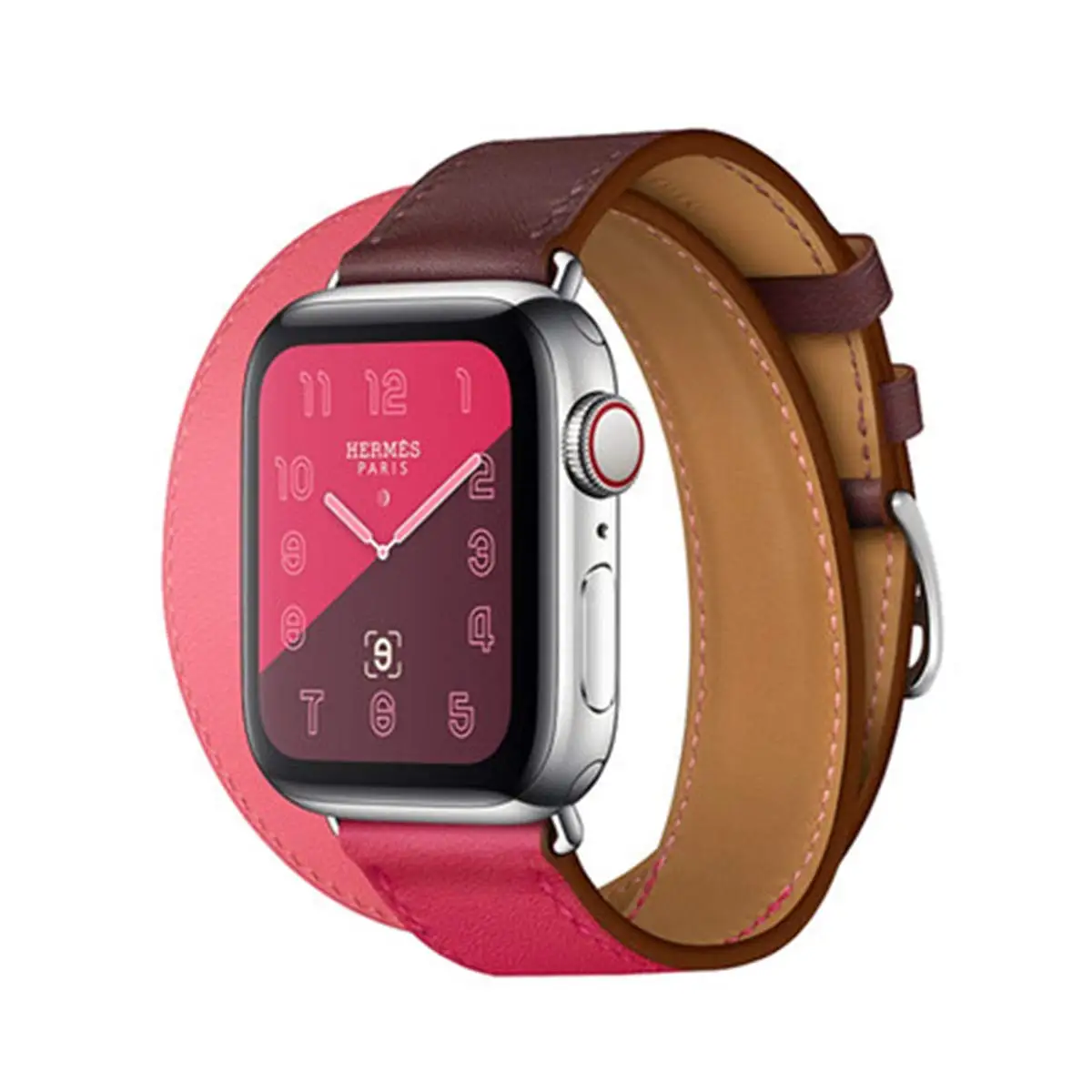 Кожаный ремешок для часов Apple Watch серии 5 4 40 мм 44 мм браслет для iWatch 38 мм 42 мм серия 3 2 1