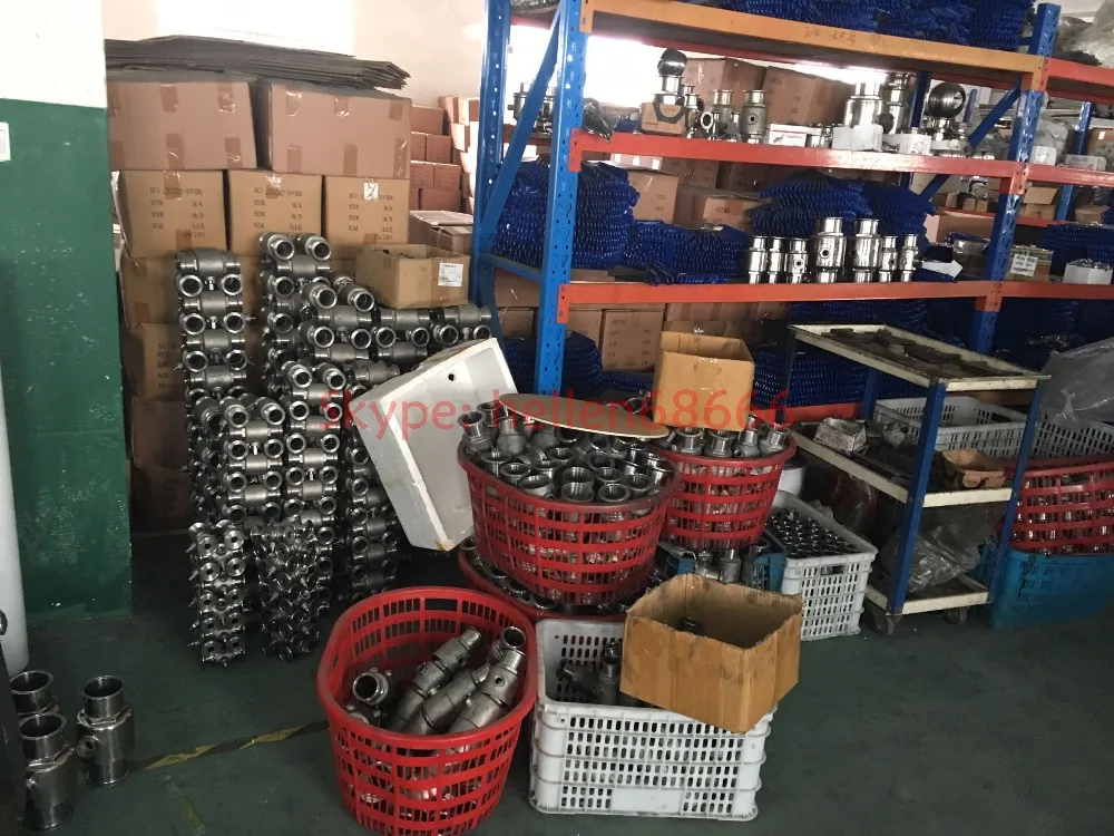 Клапан из нержавеющей стали для домашнего пивоварения 2 канала 3/2 дюйма DN32