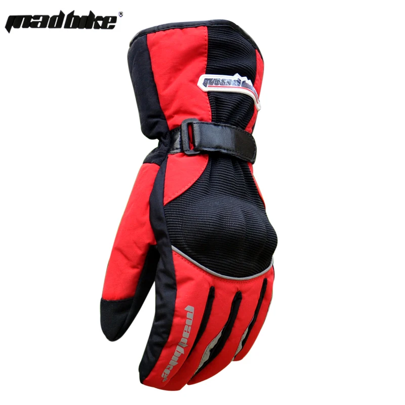 Мотоциклетные перчатки водонепроницаемые теплые ветрозащитные мужские