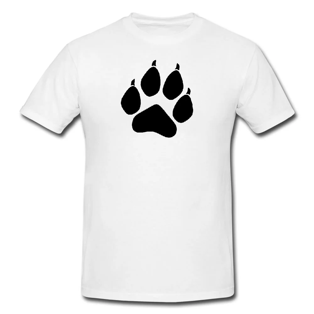 Волчья лапа Мужская s или Lady Fit Футболка футболка Новинка крутая Повседневная pride