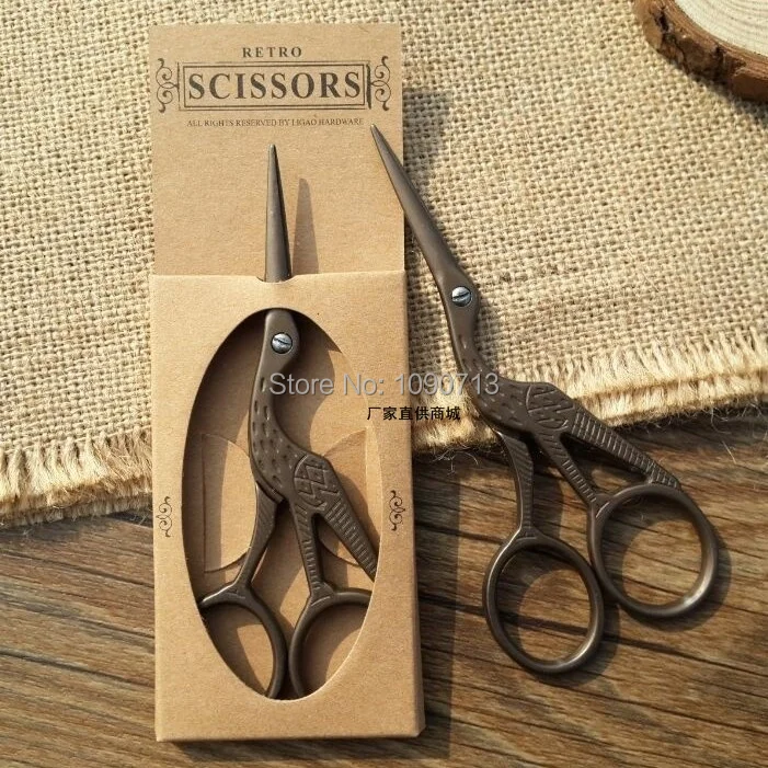 1 X Золотые/бронзовые/Серебряные ножницы Zakka портного 50 мм x 115 мм Ножницы для шитья и вышивания крана