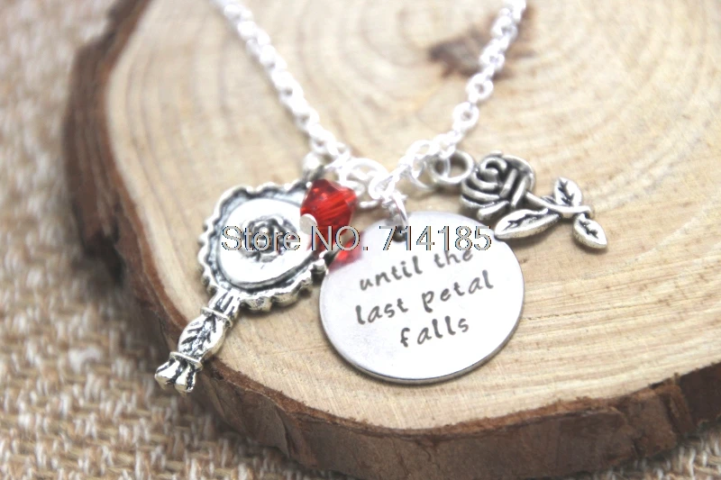 Подвеска в виде Розы серебристого цвета | Украшения и аксессуары