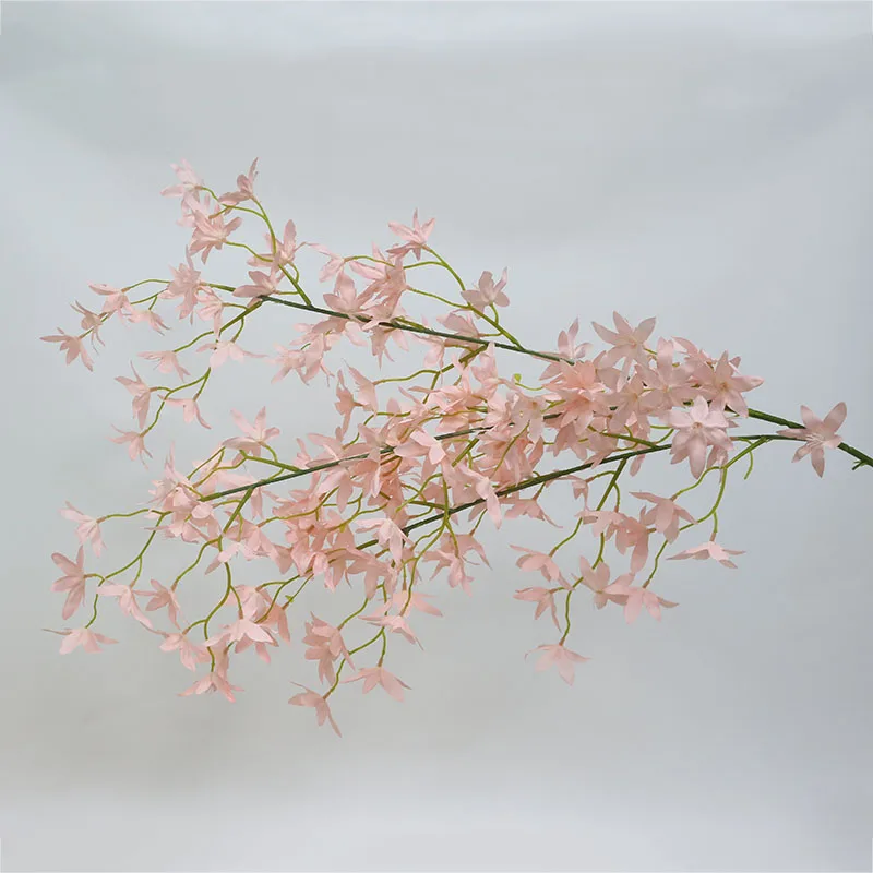 Искусственные цветы вишни Flone ветка цветок на День святого Валентина аксессуары