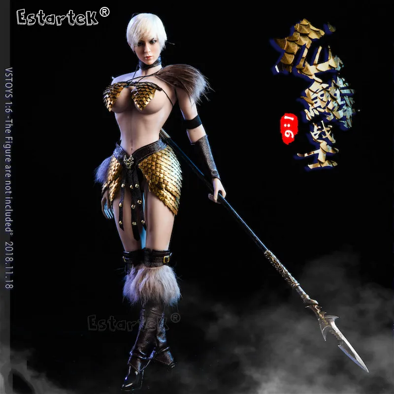 VSTOYS 1/6 18XG32 Дракон масштаб Женский воин Набор для 12 дюймов Phicen Tbleague Verycool Jiaoudoll Фигурка DIY