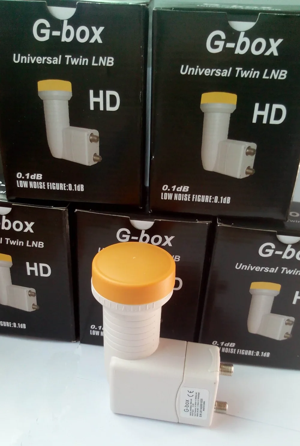 G box 3602 Бесплатная доставка лучший сигнал цифровой HD универсальный KU Band Twin LNB