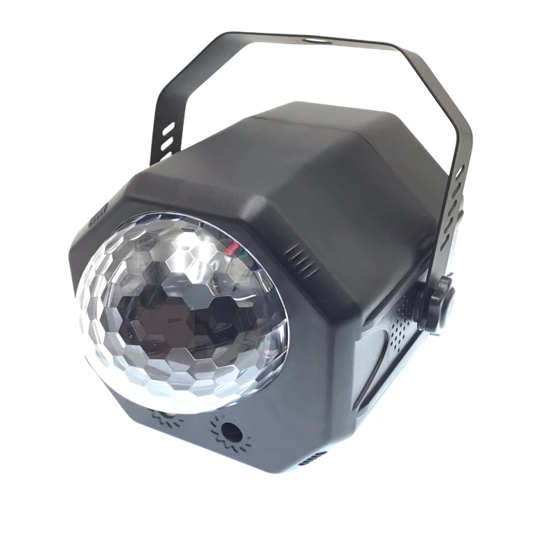RGB светодиодный сценический светильник Хрустальный волшебный шар с RG лазерным