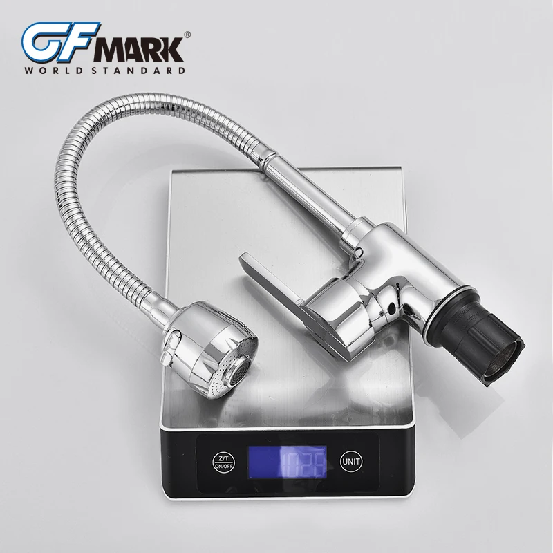 GFmark регулируемый кран для кухни 360 градусов вращающийся хромированный воды