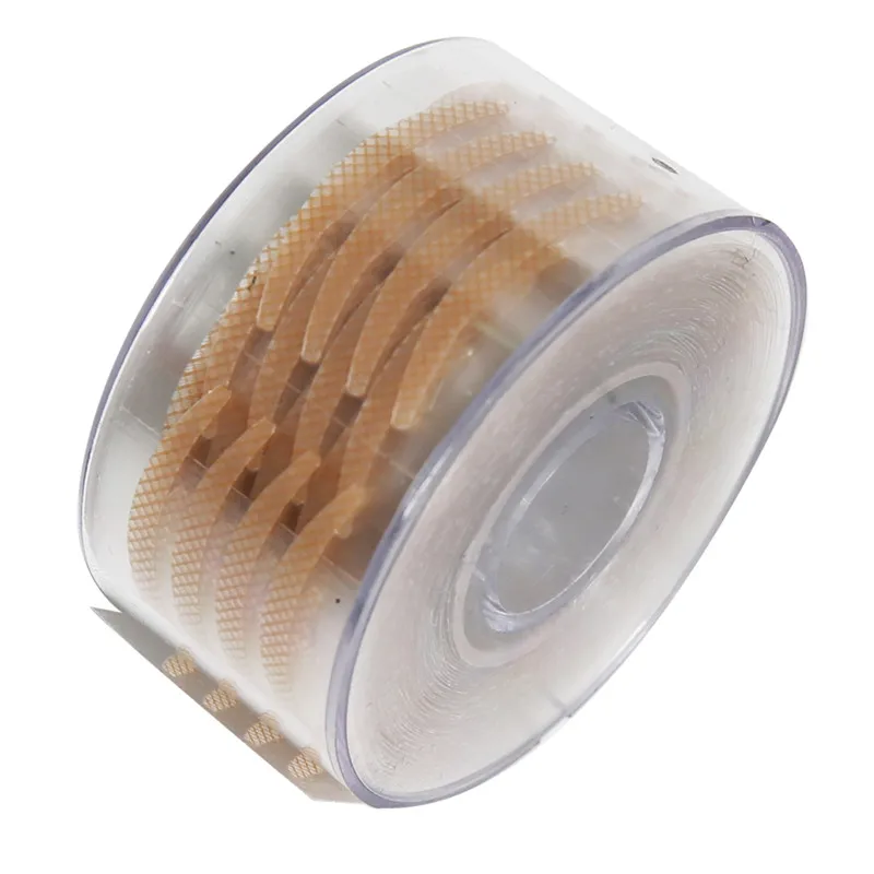 Прозрачные сетчатые тени для век макияжа полоски большие глаза невидимые