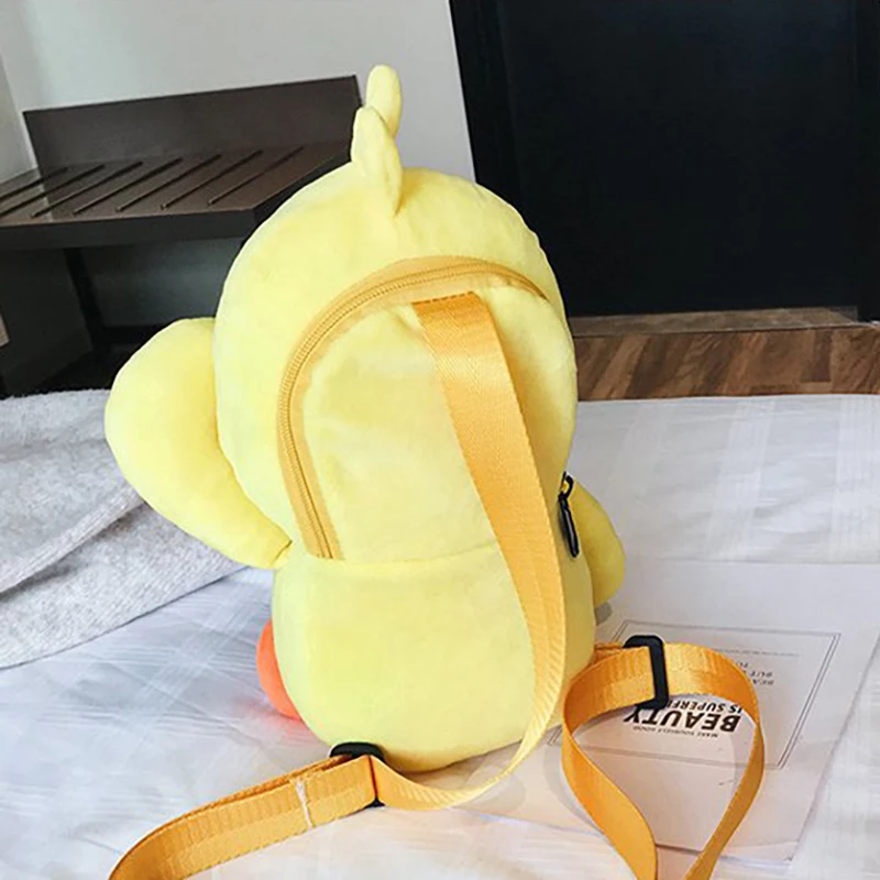 Оригинальная милая плюшевая сумка мессенджер с рисунком утки модная кукольная