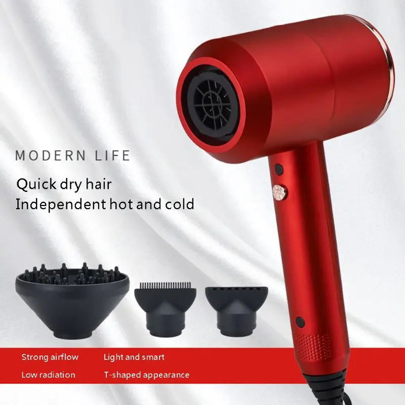 

Профессиональный фен для волос Высокая Мощность Инструменты для укладки фен горячий и холодный фен 110-240 В машина молоток Фен