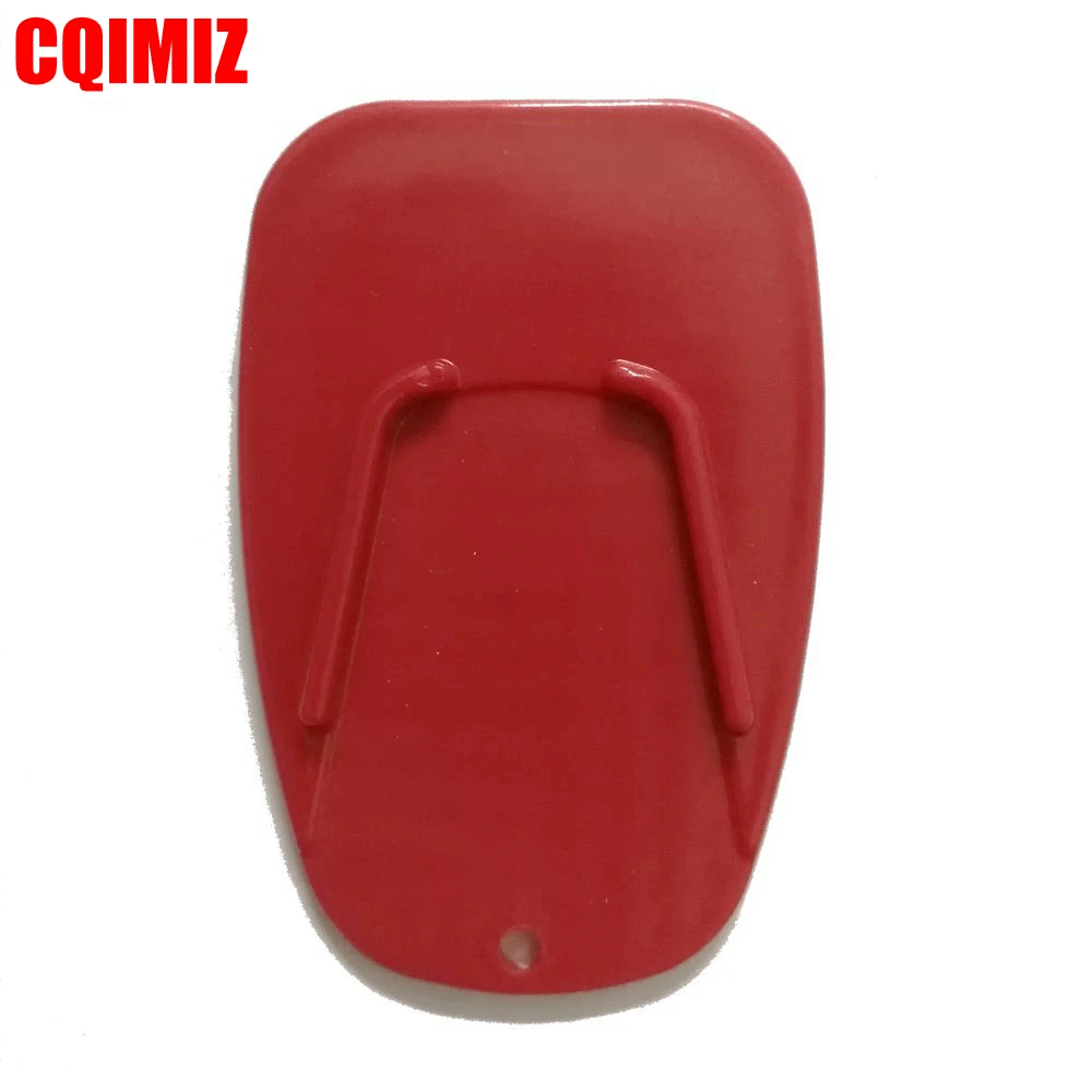 Универсальная Красная Пластиковая боковая подставка для мотоцикла нескользящая