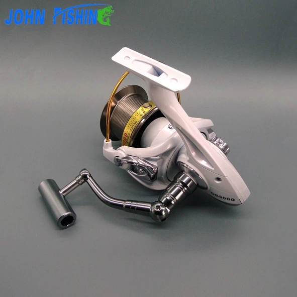 НОВЫЙ Спиннинг Катушка Рыбалка 8000 + 11 BB 4.6: 1 Алюминиевая Шпуля Полностью