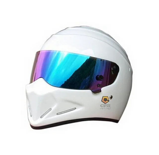 StarWars мотоциклетный шлем FRP SIMPSON Звездные войны со свиньей ATV-4 Stig. Белый |