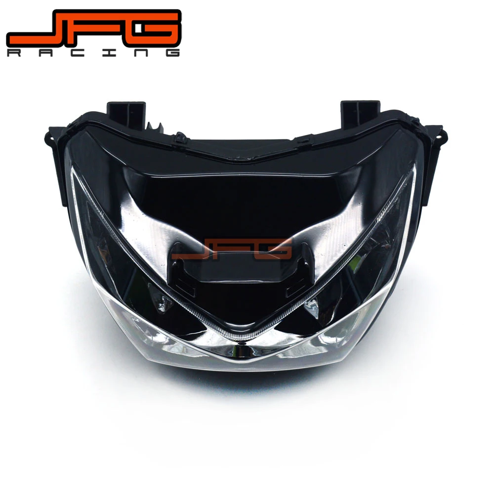 Мотоциклетная прозрачная передняя фара головные фонари лампы в сборе для KAWASAKI Z800