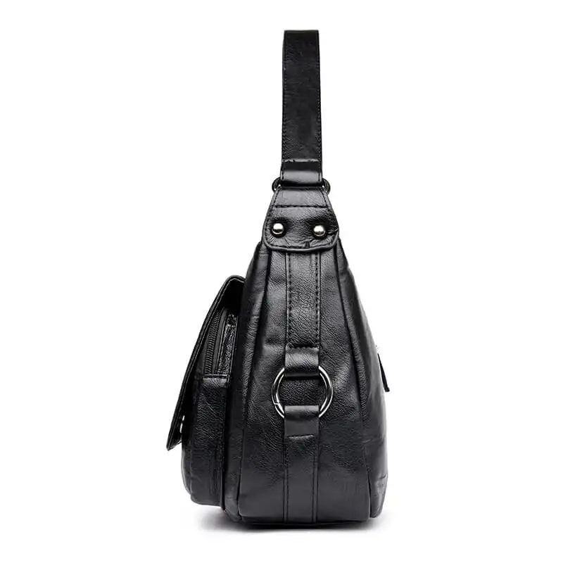 Сумка через плечо KULUOSIDI для женщин мессенджер роскошная дизайнерская кожаная