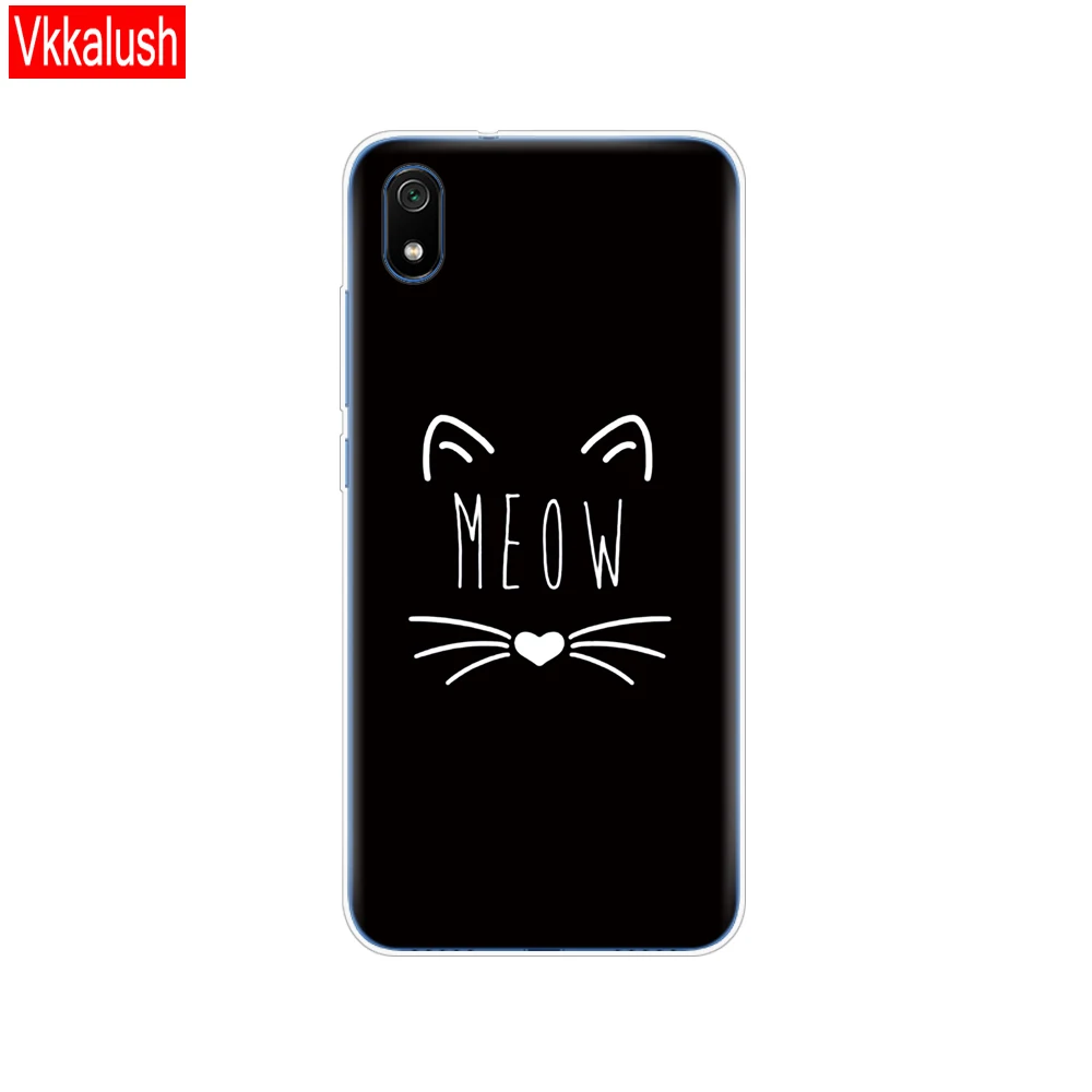 80089 Силиконовый чехол для телефона Xiaomi Redmi 7a, чехлы с полной защитой, мягкая задняя крышка из ТПУ для Redmi 7 A, чехол-бампер - Цвет: 80089