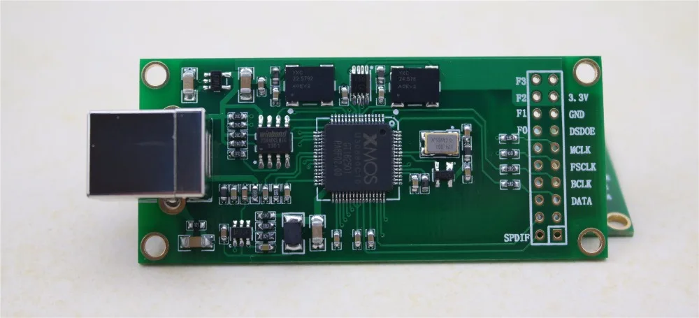 Новый 1 шт. XU208 xmos USB цифровой аудио интерфейс U8 обновление асинхронный amanero
