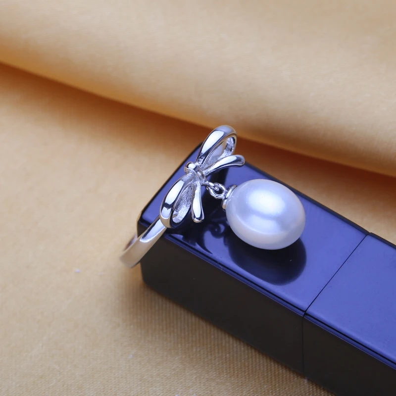 Жемчужные кольца ювелирные изделия из жемчуга натуральный пресноводный черный