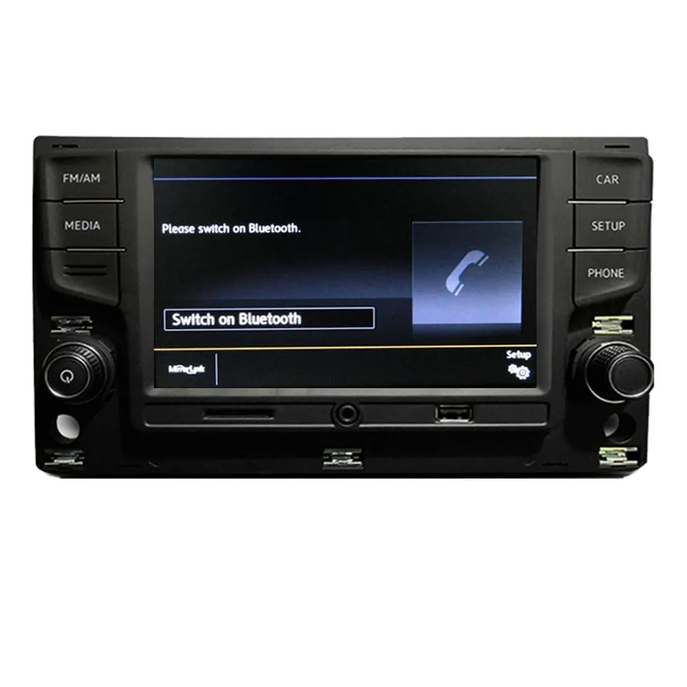 6," RCD330 5GG 035 280 C Автомагнитола стерео BT MirrorLink USB AUX для MQB Volkswagen Golf Sportsvan Touran L