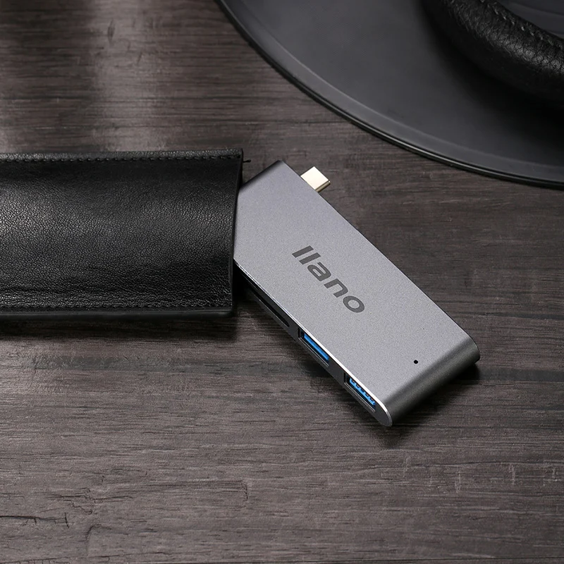 Ноутбук USB Thunderbolt 3 5 в 1 C адаптер для MacBook Pro 13/15 дюймовый 4 K HDMI 0 SD/картридер PD