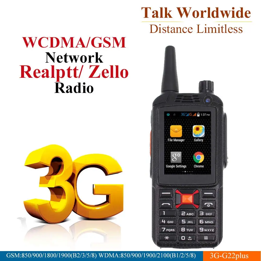 3G-G22plus Anysecu WCDMA GSM 3g wifi радио G22+ Android система FM trancever 3g-22 PLUS F22 сеть радио работает с Real-ptt/Zello - Цвет: 3G-G22plus