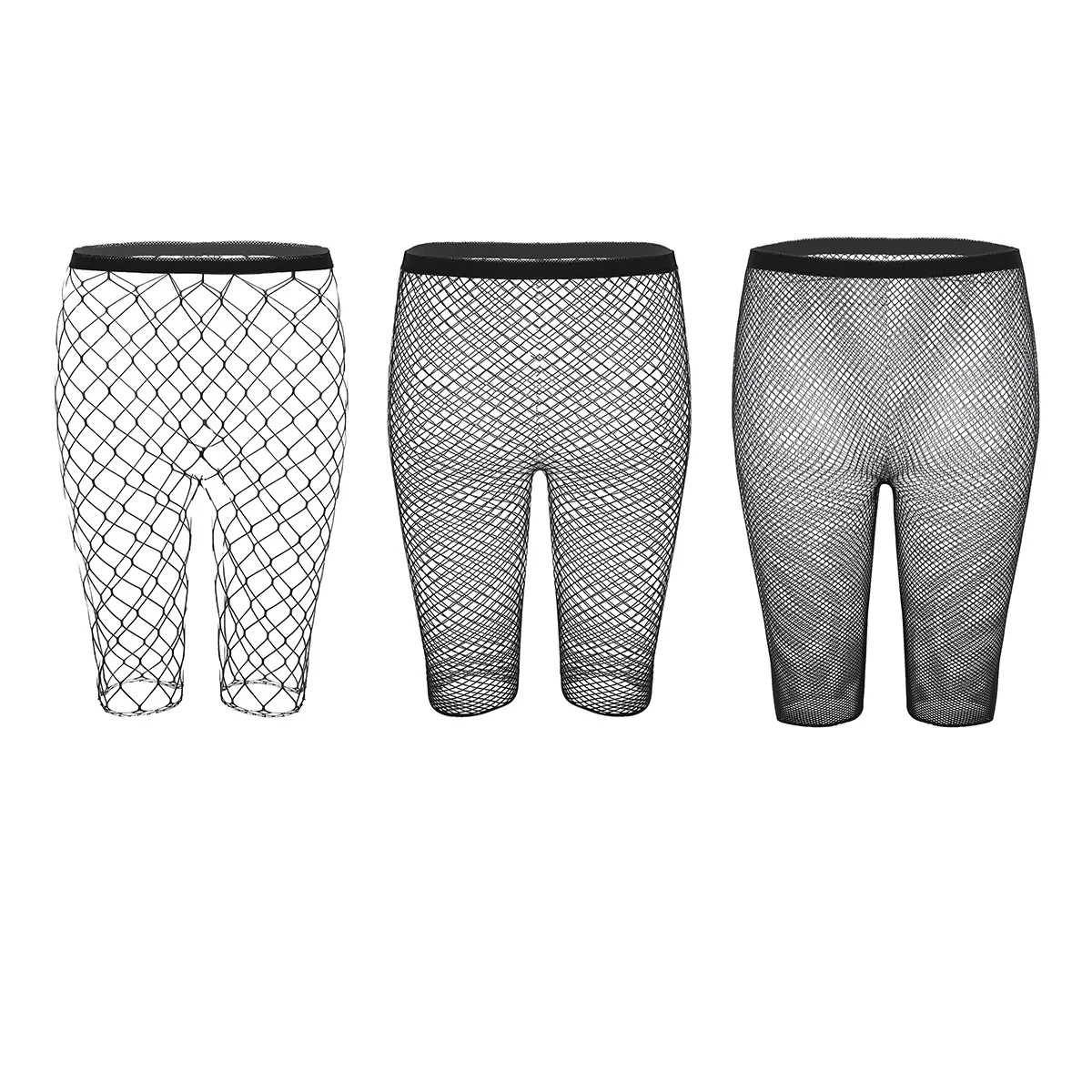 Женское прозрачное Прозрачное нижнее белье iiniim облегающие леггинсы до колена с