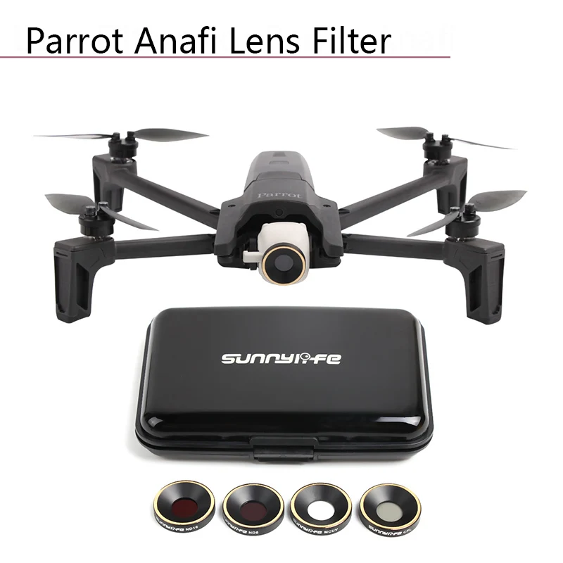 Фильтр Parrot Anafi для объектив беспилотника фильтры UV CPL ND4 ND8 ND16 ND32 набор фильтров