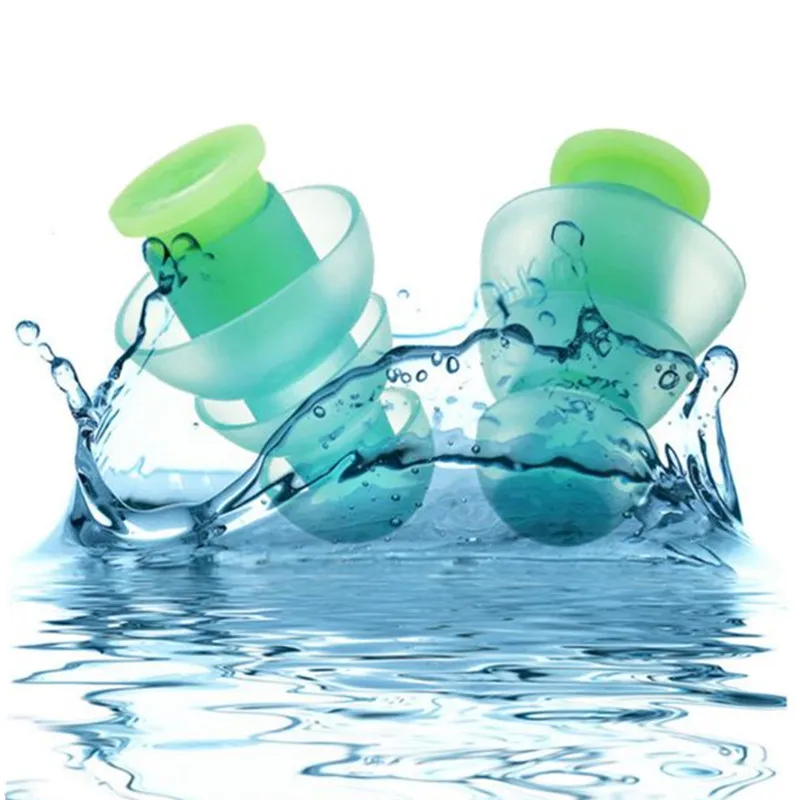 Силиконовые беруши против звука многоразовые для защиты слуха Плавательные