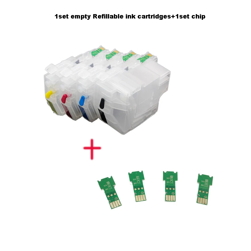 UP LC3619 LC3617 refillable ink cartridges+1set chip For Brother MFC-J2330DW MFC-J2730DW MFC-J3530DW MFC-J3930DW printer | Компьютеры и