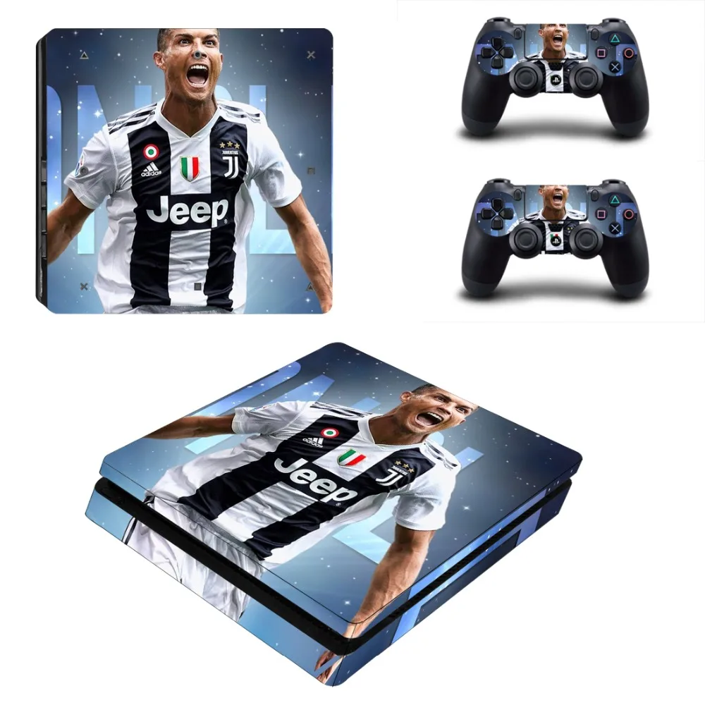 Наклейка для PS4 Slim Skin Виниловая наклейка консоли Playstation 4 и 2 контроллеров |