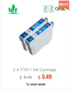 10 шт. 1811XL чернильный картридж совместим с Epson XP-30/XP-102/XP-202/XP-205/XP-302/XP-305/XP-402/XP-405/XP-215/XP-312/XP-415