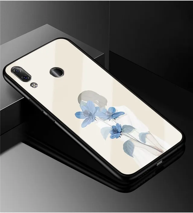 E 6,39 для lenovo Z5 Pro Чехол из закаленного стекла жесткий чехол для lenovo Z5 Pro Чехол L78031 Z5Pro крышка Z 5 Pro мягкая силиконовая рамка Para - Цвет: 24