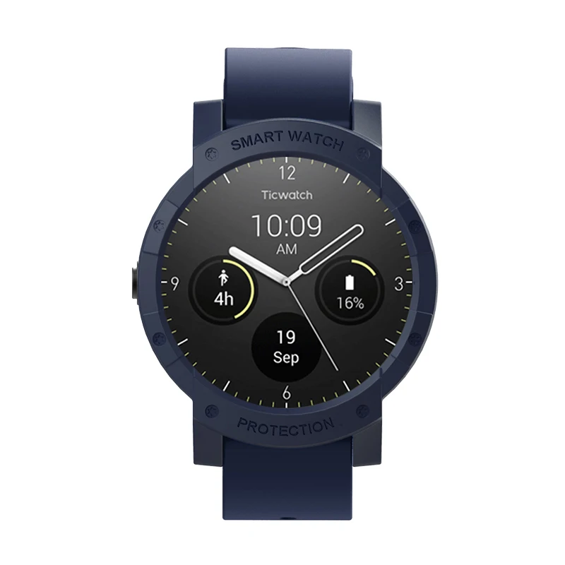 Часовой механизм Защитный чехол для Ticwatch E Smart циферблате протектора крышки Shell для Tic часы E Sport Аксессуары для часов