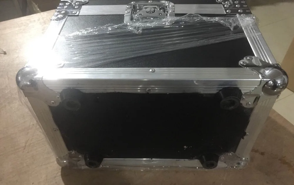 2 шт. светодиодный моющийся мини движущийся головной свет 7x12 Вт с футляром+ 1 м dmx кабель rgbw 4в1 светодиоды массового эффекта DMX 9/14 каналов dj огни