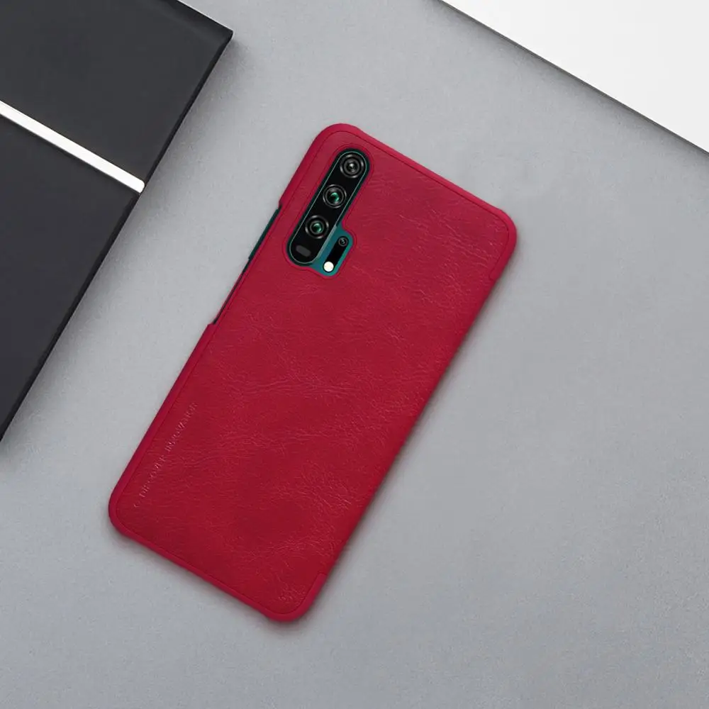 Для huawei P Smart Z чехол Nillkin Qin защитный книжка для телефон Высокое