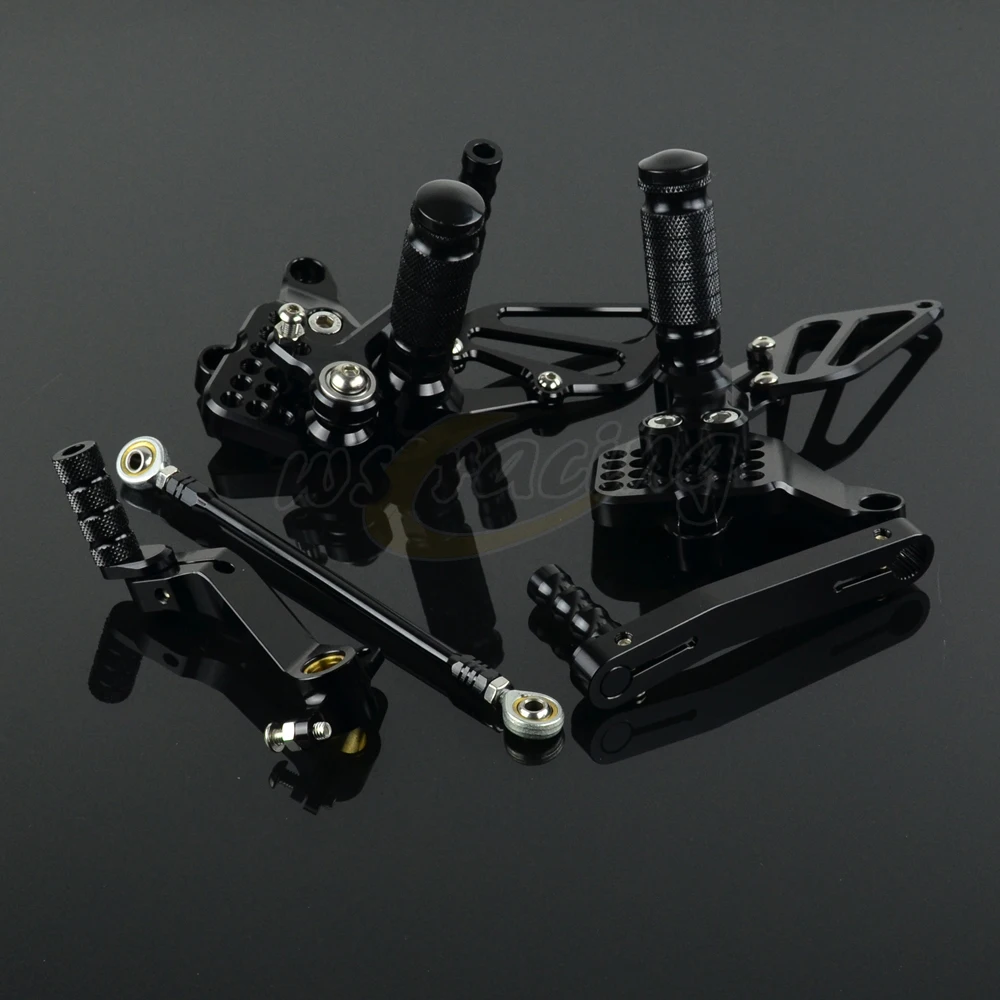 CNC регулируемый мотоцикл заготовка подножки педали отдых Rearset для DUCATI 999 весь год |