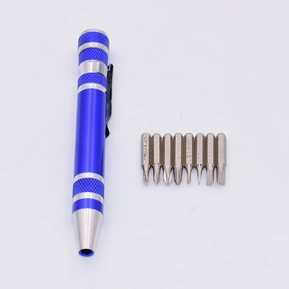 8 в 1 Горячая продажа комбинированная отвертка с магнитными стальными