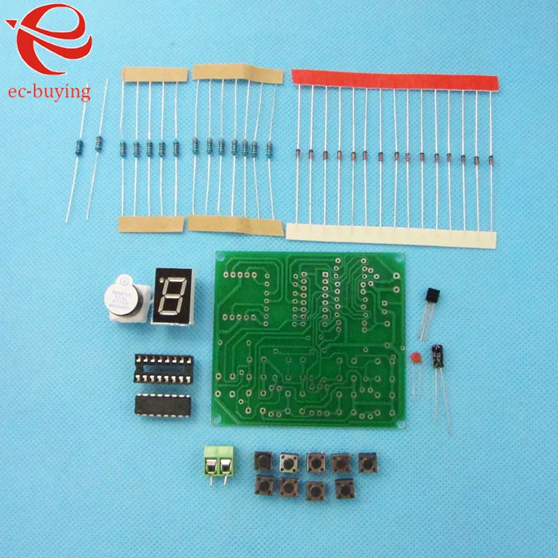 CD4511 8-канальный цифровой дисплей набор для самостоятельной сборки 8-битное