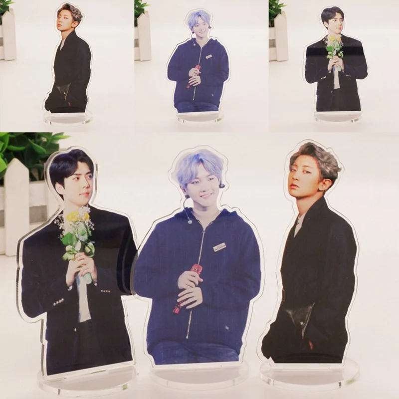 EXO Cute стоя Action Figure Doll акриловая подставка настольная декор канцелярские