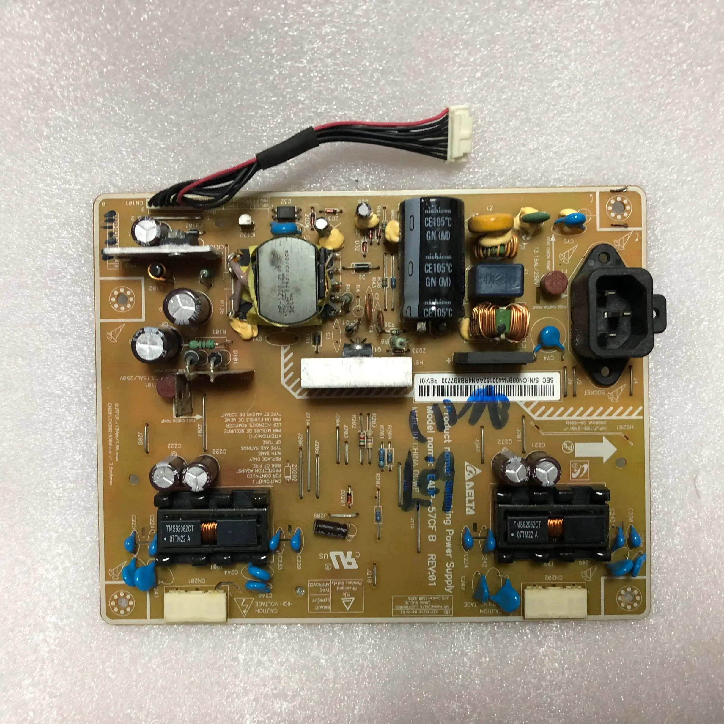 1 шт. используется и замены платы EADP 57CF B REV01 (BN44 00152A)|ЖК-экраны панели для планшетов|