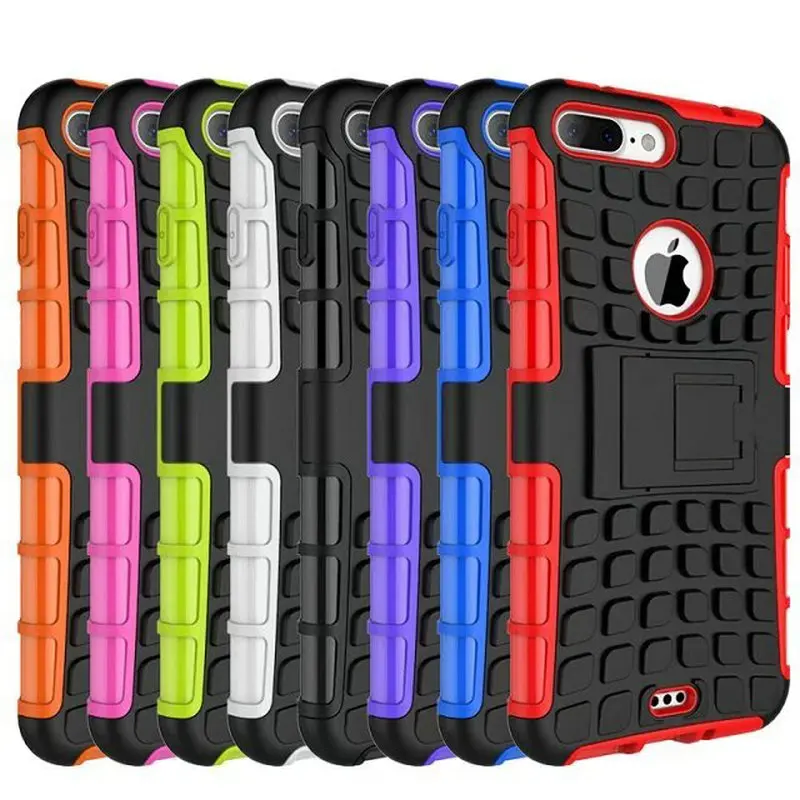 Для iphone 5 комбинированный тяжелый двойной гибридный бронированный чехол с