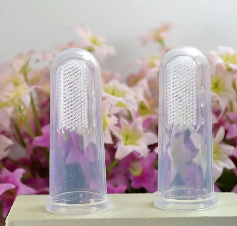 5 шт. Силиконовая зубная щетка для домашних животных собак Защита окружающей